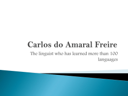 Carlos do Amaral Friere
