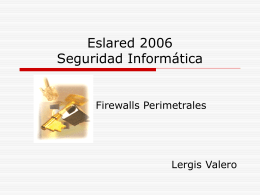 WALC 2004 Track 6. Seguridad Informática