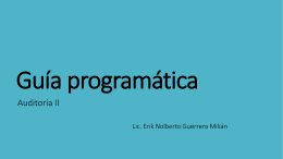 Presentación de PowerPoint