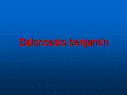 Baloncesto benjamín