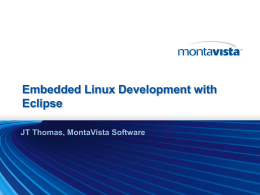 Embedded Linux Development with Eclipse