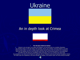 Ukraine - Academic Program Pages at Evergreen