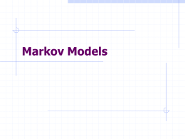 MarkovModel - University of Alberta