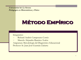 Método Empírico - Matfis08’s Weblog