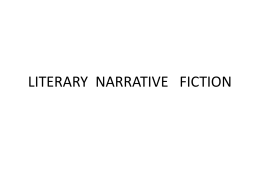 06 Literary Narrative Fiction