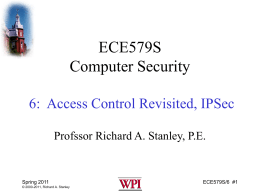 EE579S Computer Security