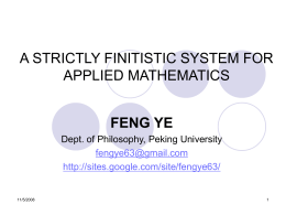 APPLICABILITY OF MATHEMATICS AS A SCIENTIFIC AND A