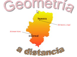 Geometría a distancia