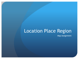 Location Place Region - Jenks Public Schools