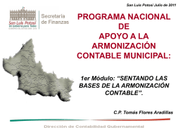 Diapositiva 1 - Secretaría de Finanzas