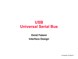 USB - University of Tehran