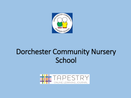 Dorchester Community Nursery School