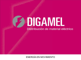Diapositiva 1 - DISTRIBUCIÓN MATERIAL ELÉCTRICO
