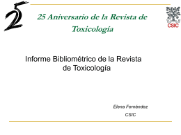 Diapositiva 1 - AETOX | Asociación Española de