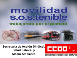 Diapositiva 1 - Comisiones Obreras Región de