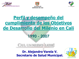 Modelo de gestión en salud para Santiago de Cali.