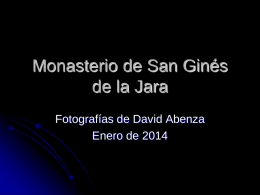 Monasterio de San Ginés de la Jara