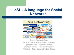 eSL A language for - Columbia University