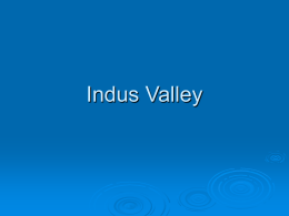 Indus Valley and China