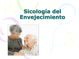 Sicología del Envejecimiento