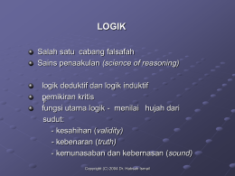 LOGIK - UPM EduTrain Interactive Learning