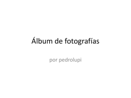 Álbum de fotografías