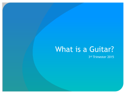 What is a Guitar?