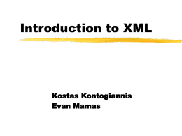 XML, Java and the future of the Web
