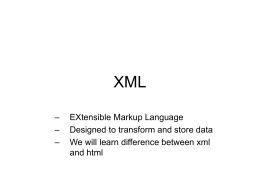 XML - Gold