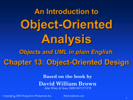 An Introduction to Object