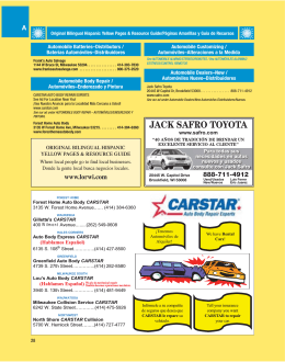 Automobile Batteries – Distributors / Baterías Automóviles