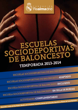 escuelas sociodeportivas de baloncesto
