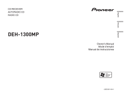 DEH-1300MP - Pioneer Electronics
