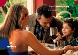 Tenerife Gastronomy and selection of restaurants