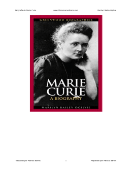 Marie Curie - Libros Maravillosos