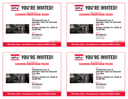 Invitaciones de Meetup