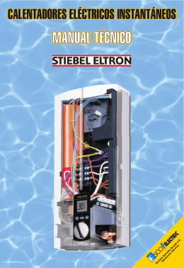 Manual Técnico Calentadores Elect. STIEBEL ELTRON