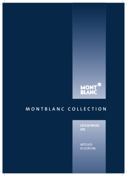 MONTBLANC COLLECTION - Papereria Figuerola