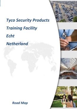 Tyco Security Products Training Facility Echt Netherland