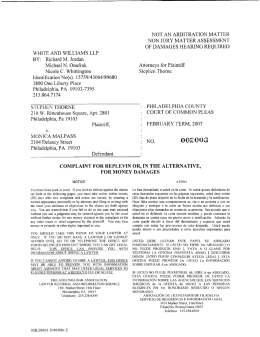 complaint - On Point News