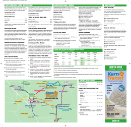 North Kern Guide - City of Shafter