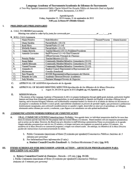 Language Academy of Sacramento/Academia de Idiomas de