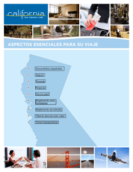 aspectos esenciales para su viaje