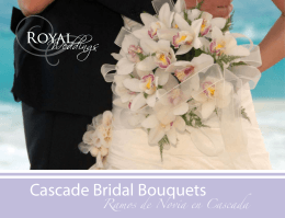 Cascade Bridal Bouquets