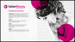 Catálogo Parlux - Italian Beauty