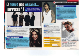 el nuevo pop espanol