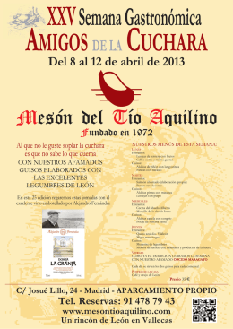 A3 meson aquilino - Mesón Tío Aquilino