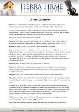 LA FAMILIA SIMPSON