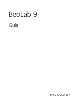 BeoLab 9 - Bang & Olufsen