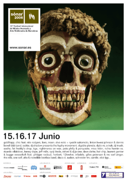 Page 1 13° Festival Internacional de Música Avanzada y Arte